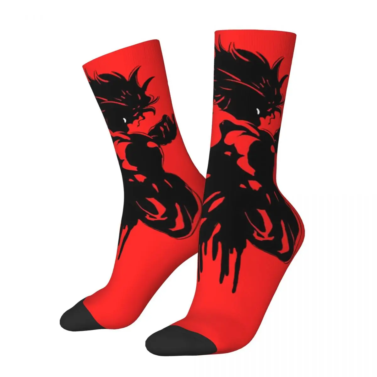 Baki Hanma The Grappler Men and Women printing Socks,Leisure Applicable throughout the year Dressing Gift