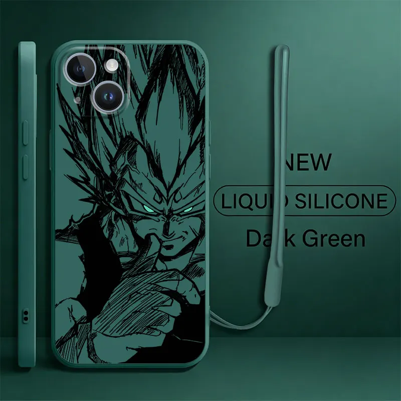 Super Vegeta Dragon Ball Phone Cover Case for Apple iPhone 17 Pro Max Air 17e 15 13 Mini XS XR 16 7 8 12 Plus 11 view 2
