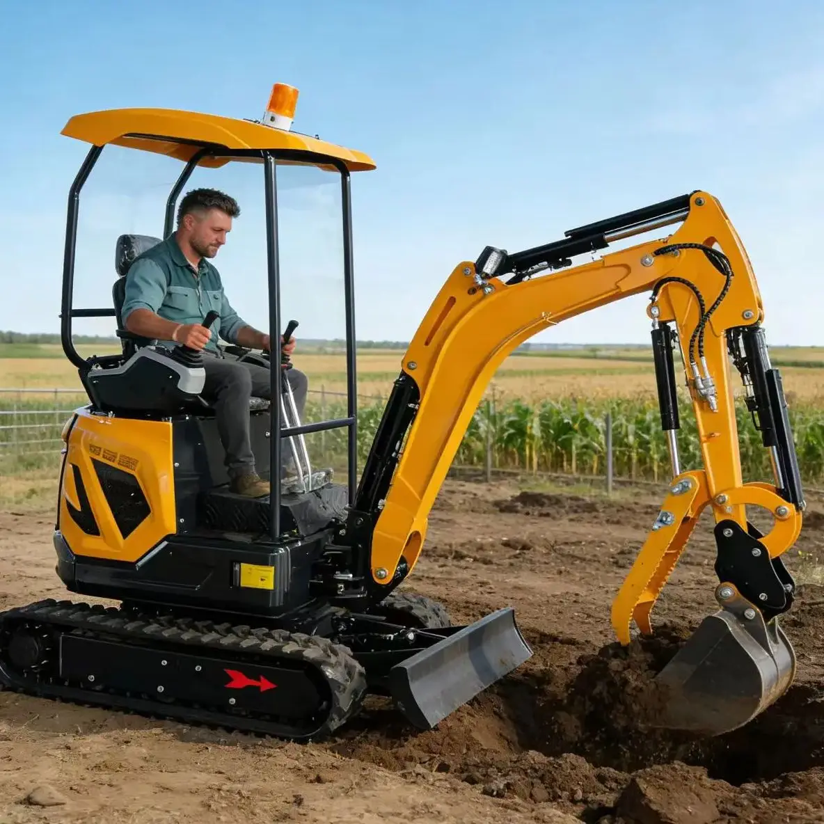

Factory Direct Mini Excavator | CE Certified | Customized Options Available | Durable Quality