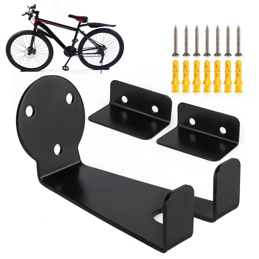 Bike Holder Mount Stand Hook Bicycle Pedal Wall Mounted Storage Hanger Space Saving Kits For Indoor Home Garage Bike Rack - view 5