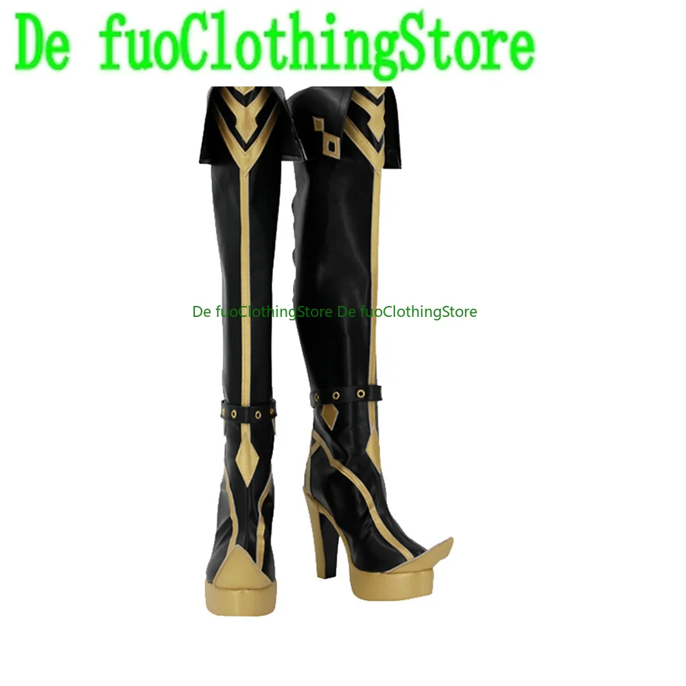 DefuoClothing Store Genshin Impact Dehya Cosplay Sapatos Halloween Jogo de Natal Anime Personagem Adereços de Festa