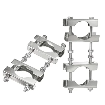 אנטנה כפולה אנטנה תורן backet v בלוק הלסת לתורן הבלם backet מחזיק backet טלוויזיה עבור פוסט דגל בשר חזיר