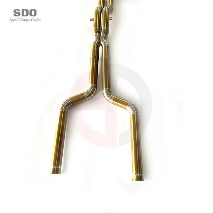Titanium Catback OEM Valve Muffler Exhaust for Mercedes-Benz E63/E63S AMG W213 V8 4.0T 2016-2023 Valvetronic Exhaust System