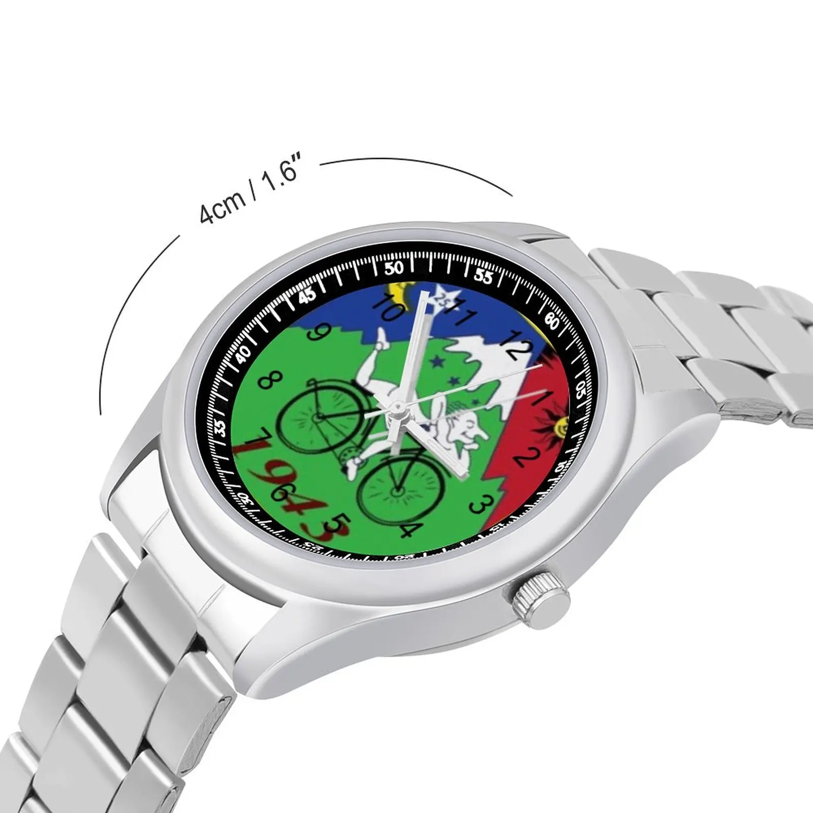 Albert Hoffman Bicycle Day Quartz Watch 1943 Cycle Lsd Trip Acid Day Gym Elegant Wrist Watch Stainless Design Boy Wristwatch