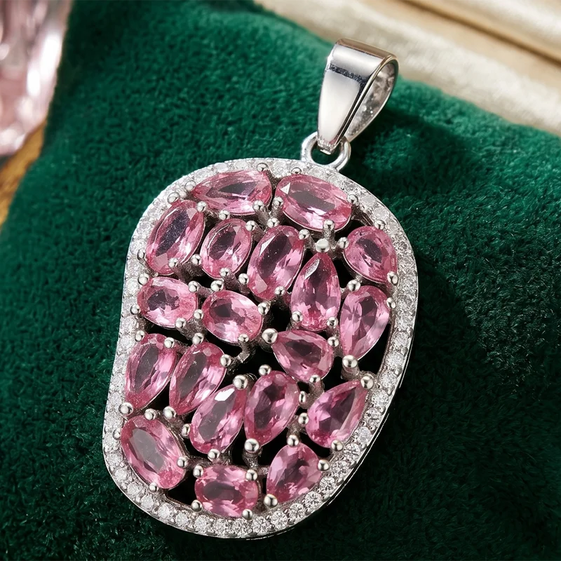 34x24mm-bonito-multi-cor-peridot-turmalina-safira-branca-violeta-tanzanite-kunzite-verde-esmeralda-cz-uso-diario-pingente-de-prata
