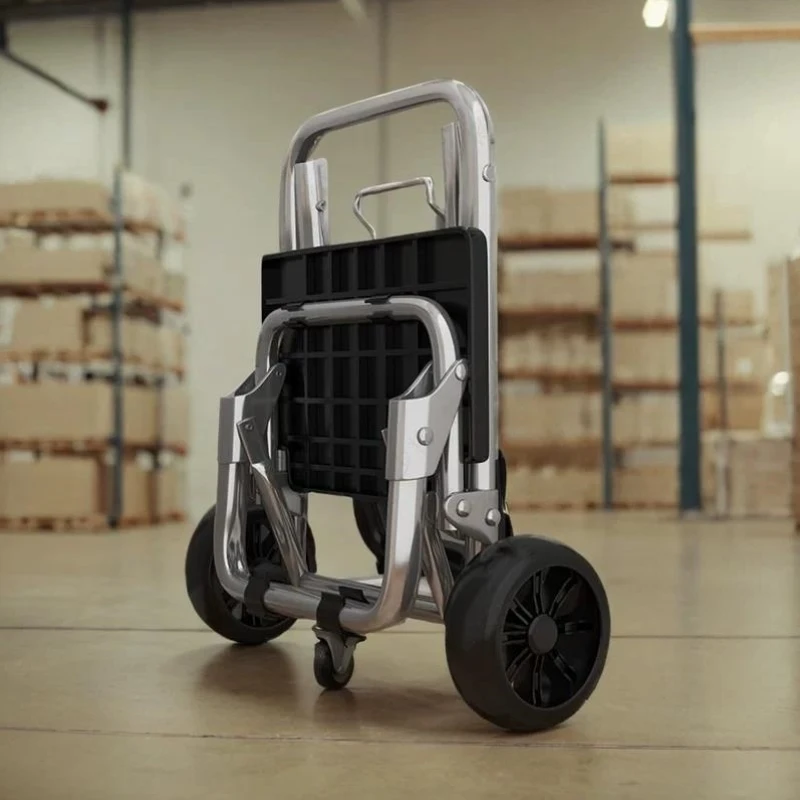 portable-manual-shopping-cart-stair-climbing-hand-pulling-vegetable-buying-car-compact-household-luggage-small-trailer