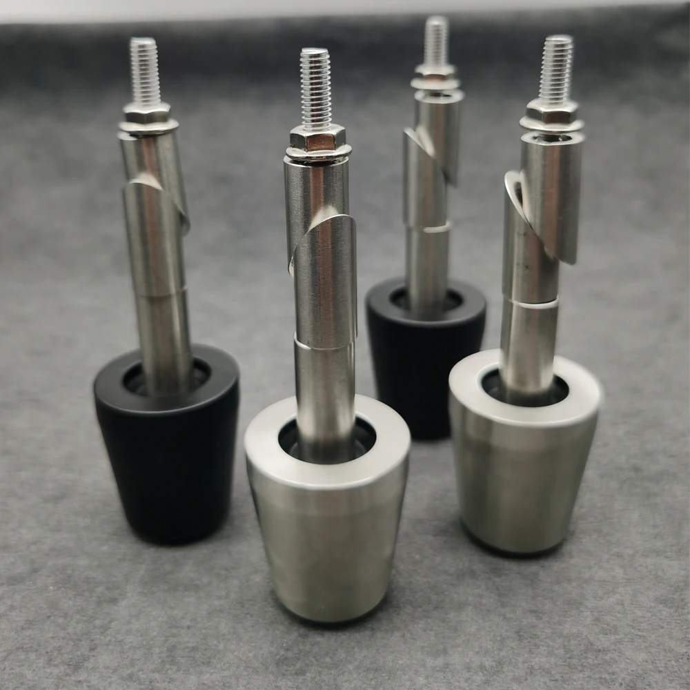 

Universal for 13mm- 16mm Motorcycle aggravation Handle Bar End 304 stainless steel Handlebar Ends Cover For Grip Cap Plug Slide