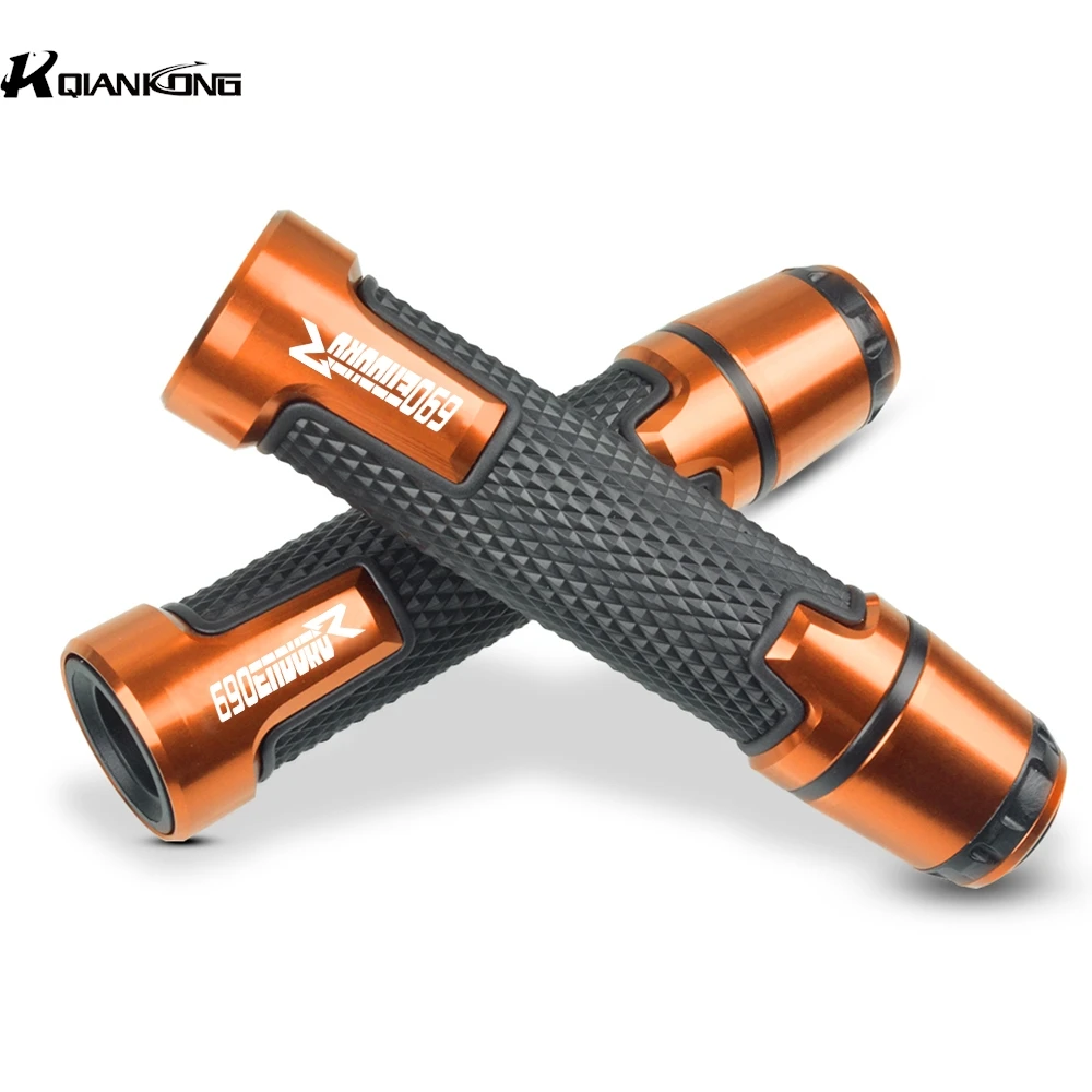 7/8"22mm Handle Bar Grips For 690ENDUROR 690 ENDUROR 2014 2015 2016 2017 Anti-Slip Motorcycle Handlebar Grips with Bar End Plugs 4