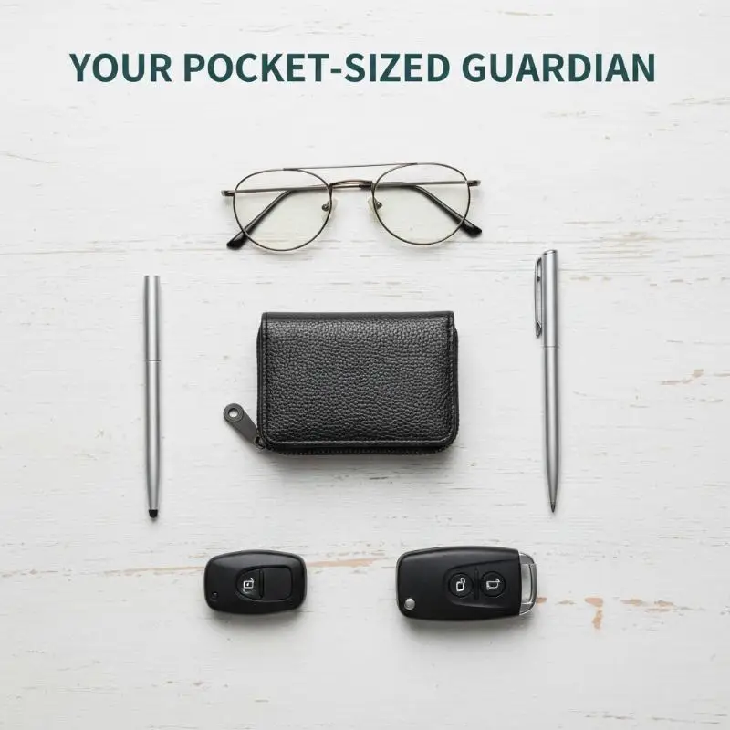 Efficient PU Leather Small Zipper Wallet for Men and Women with Practical Design