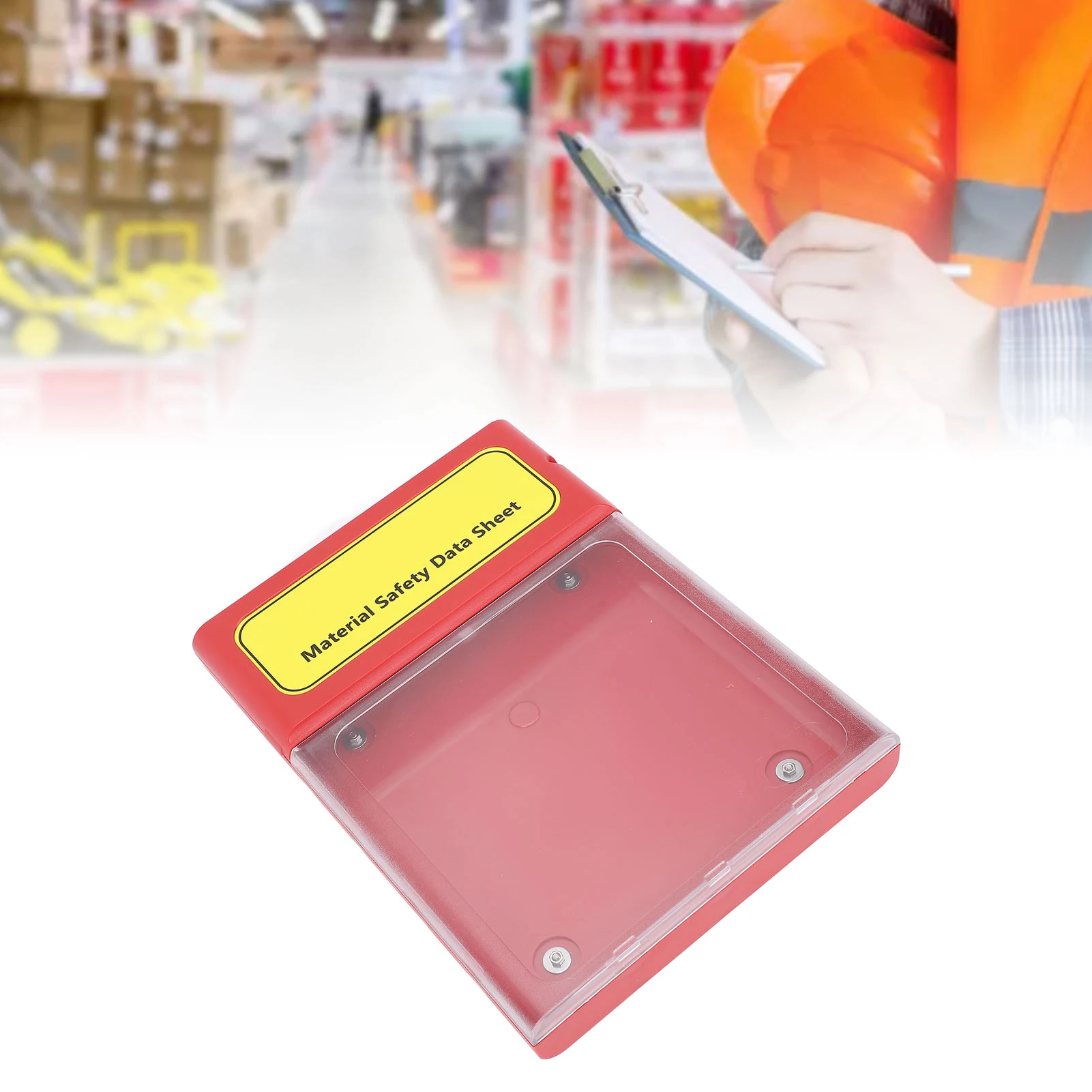 صندوق تخزين البيانات صندوق بيانات MSDS صندوق بصري MSDS لجمع الملفات صندوق تخزين بيانات مواد القفل المغناطيسي المتكامل #4