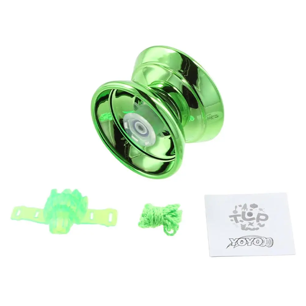 Fashion Yoyo Professional Magic Yoyo Aluminum Alloy Metal Yoyo Bearing with Spinning String Children\'s Classic Yoyo Toy Hot Sale