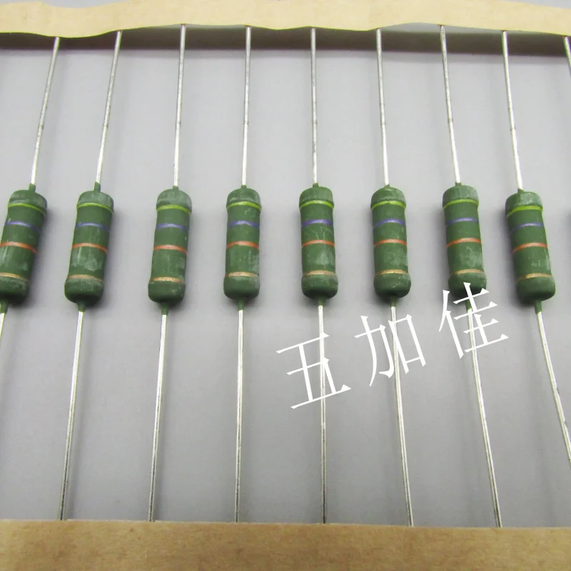 10-100pcs MO3W 3W 47K 5% Axial Metal Oxide Film Resistance Color Ring Resistance 5 * 15 Copper Pin