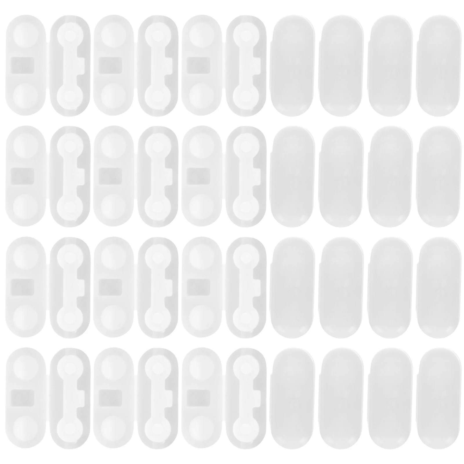 

100pcs Beads Chain Connector Pom White For Roller Roman Vertical Blinds Replacement Clips Household Shades Accessories