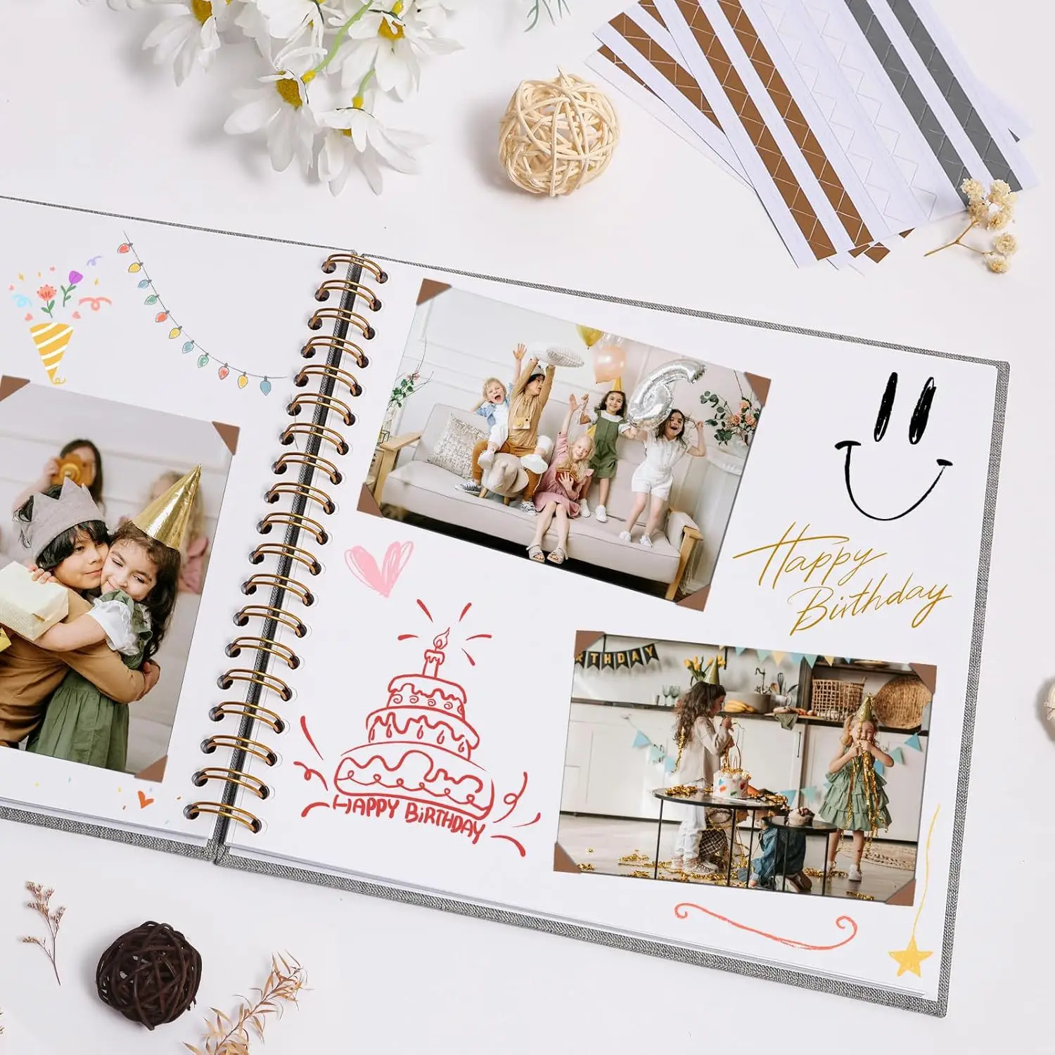 Cross-border Special Supply Coil Book DIY Album Scrapbook DIY Album Window Opening Manufacturer's Handbook