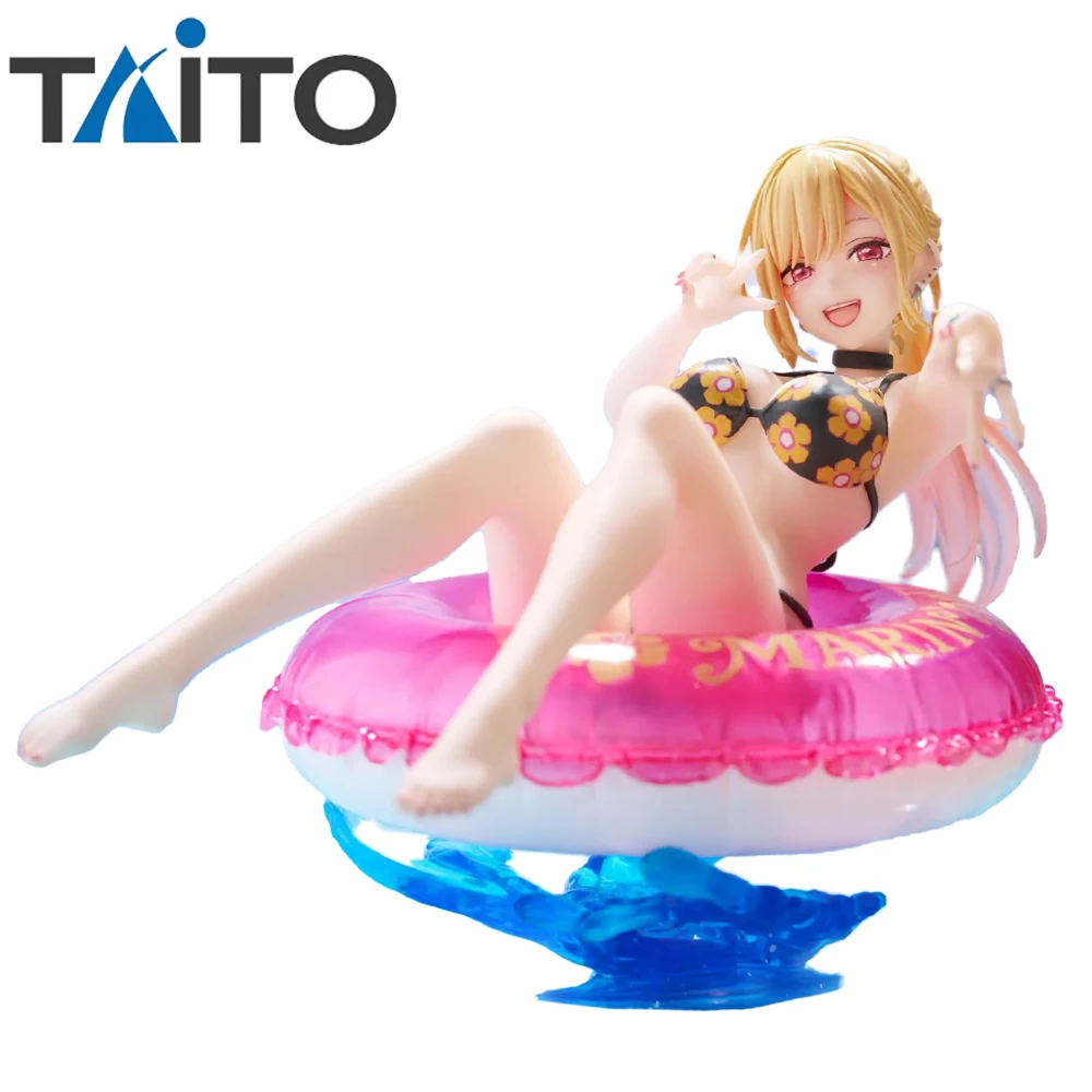 In Stock Original TAiTO Aqua Float Girls My Dress-Up Darling Kitagawa Marin Anime Swimming Suit Girls Figures Waifu Model Toys