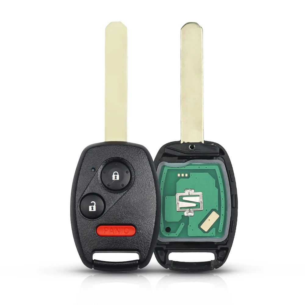 Keyyou สำหรับ Honda CR-V Accord 2008 2009 2010 2011 2012ชิป ID46 MLBHLIK-1T 3/4ปุ่มรถรีโมทกุญแจรถ313.8MHz