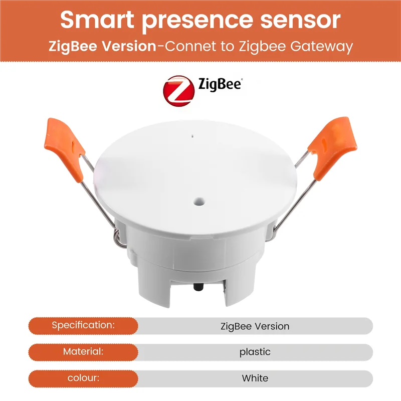 A41T Zigbee-24G Smart Human Presence Sensor With Luminance Detection Accuracy Tuya Intelligent Human Micromotion Sensor