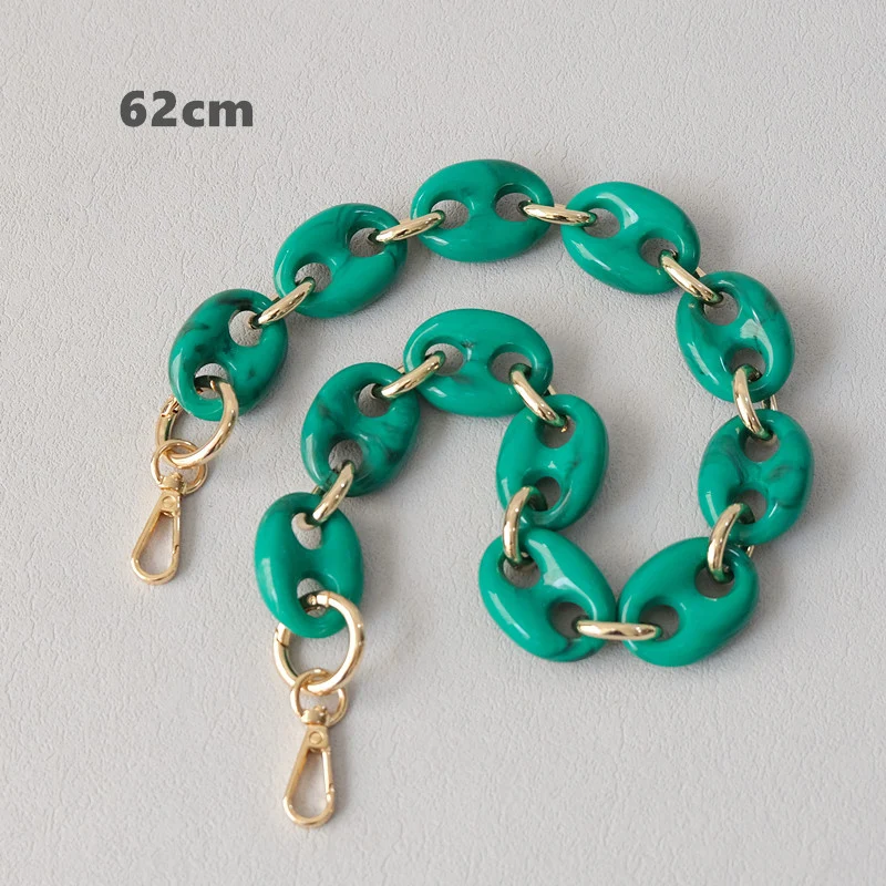 Neue Mode Damenhandtaschen-Accessoire Abnehmbare Ersatzteile Kette Candy Candy Riemen Damenhandtasche Metall-Schultergriff-Kette – Detail 14