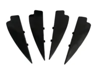 2 uds/4 Uds aleta para Wakeboard y Kiteboard aleta kitesurf cometa tabla Fly Surf Gear Fly Kite tabla de Surf accesorios de aleta