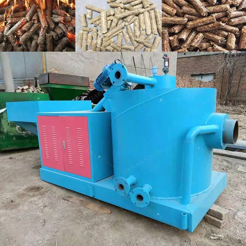 Boiler Burner Reliable Electric Husk Biomass Pellet Gasifier Burner For Dryer