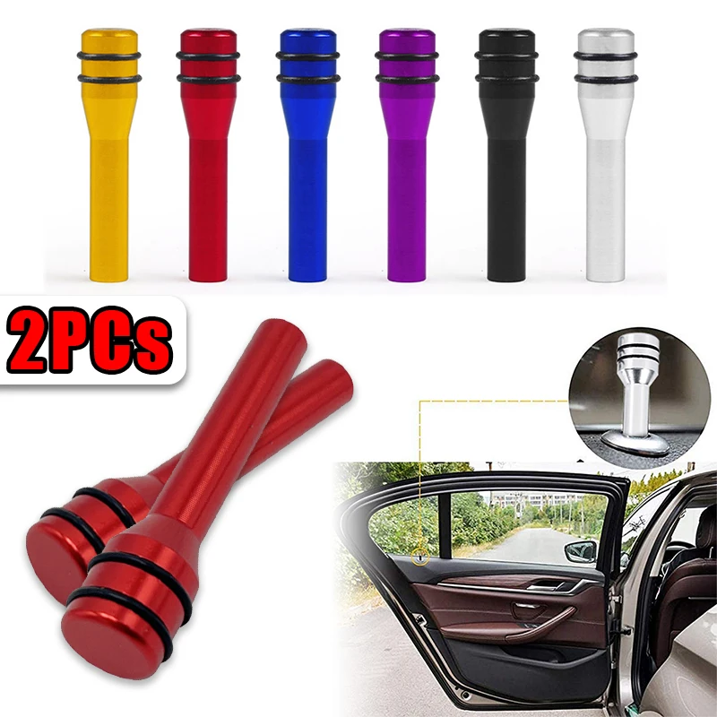 

Universal Car Door Lock Dampers Button Pin Screw Knob Aluminum Alloy Security Lock Lift Pins Auto Interior Parts Accessories