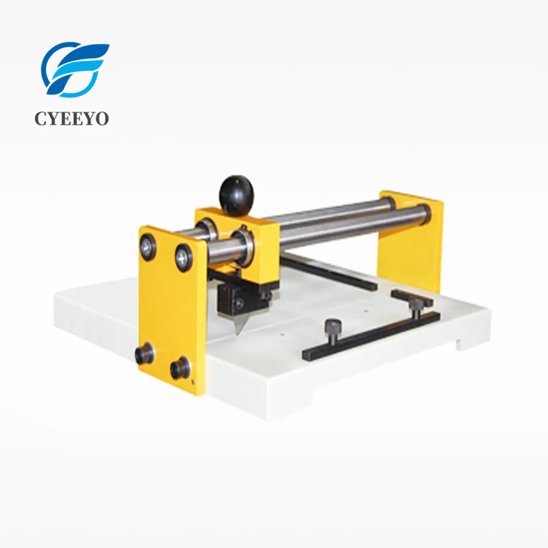 

fluting corrugated paper paperboard ect crush test sample cutter