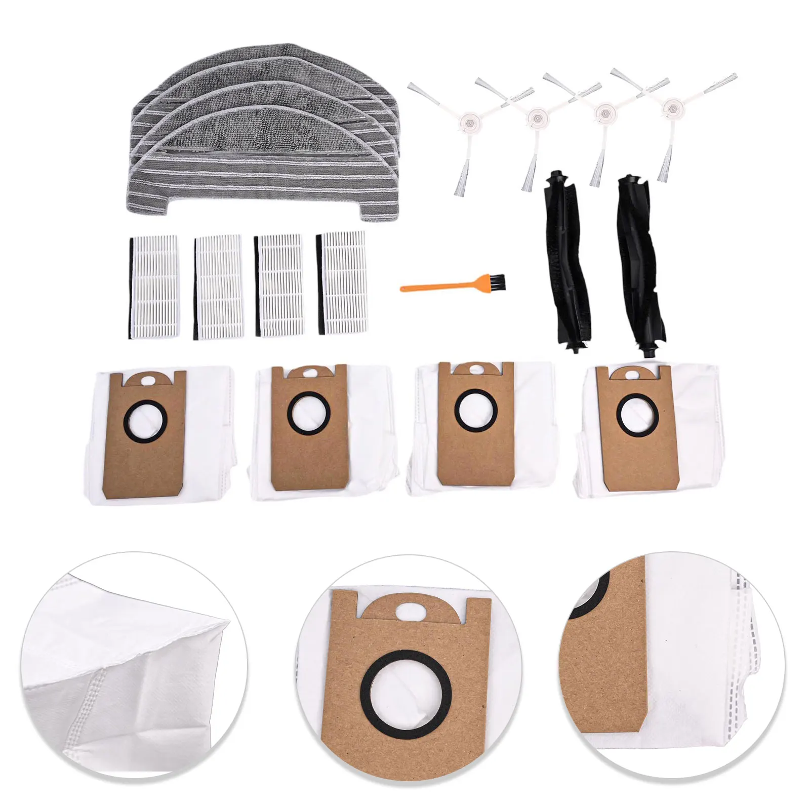 1 Side Brush Exquisite Bathroom Brand New Cleaning Delicate Equipment For Ultenic High Quality Highly Matched 1