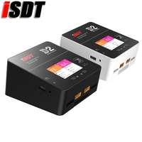 ISDT D2 200W 20A AC Dual Channel Output Smart Battery Balance Charger For 1-6S Li-Ion Life Nicd Nimh battery for RC Multicopter