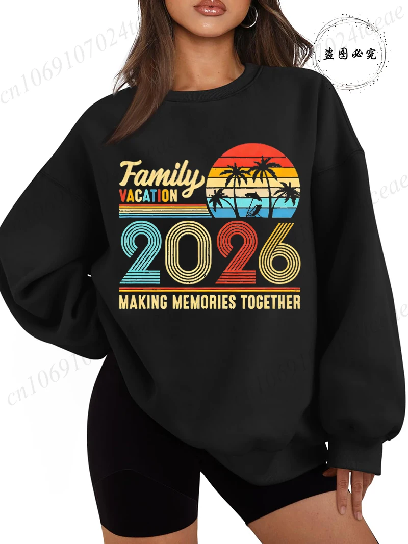 Cruise Ship Shirt, Making Memories Together Print Cotton Hoodie High Quality Sweatshirts Fashion Trip 2026 Thin Hoodie 330gsm