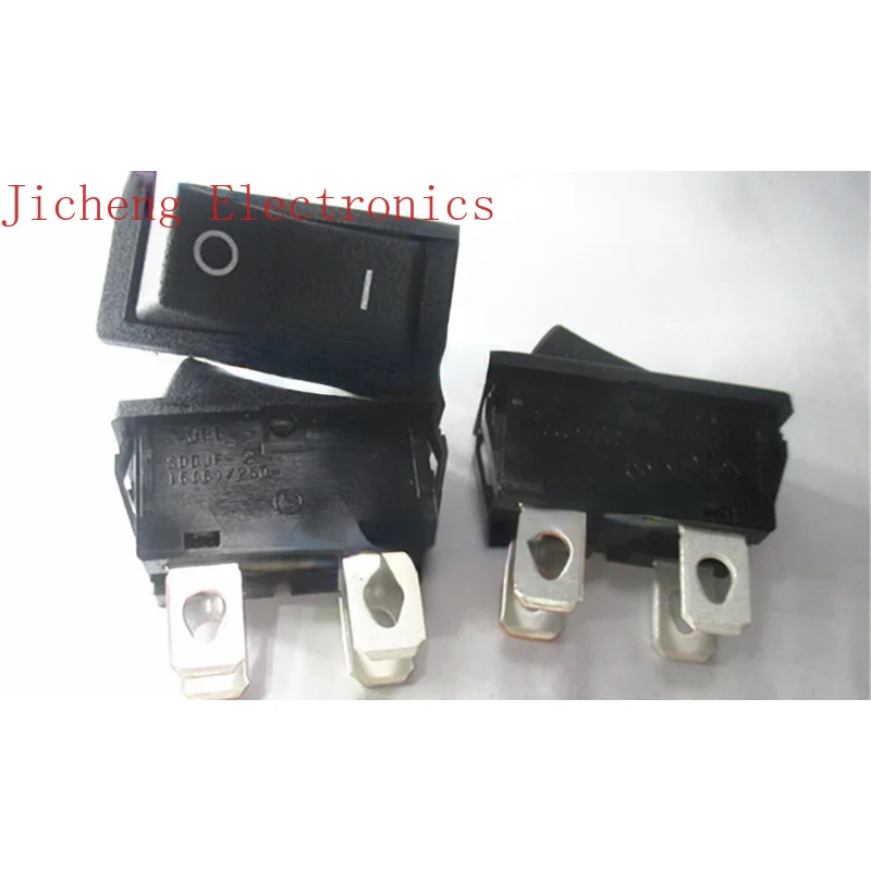 10PCS SDDJF30200 Japan Ship Type Power Rocker Switch 4 Feet 2 Gears Right Angle Sewing Machine Sound Dimension