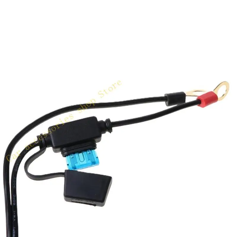 

T21E Motorcycle Battery Car Charging Line Solar Battery Cable Round Terminal SAE Line