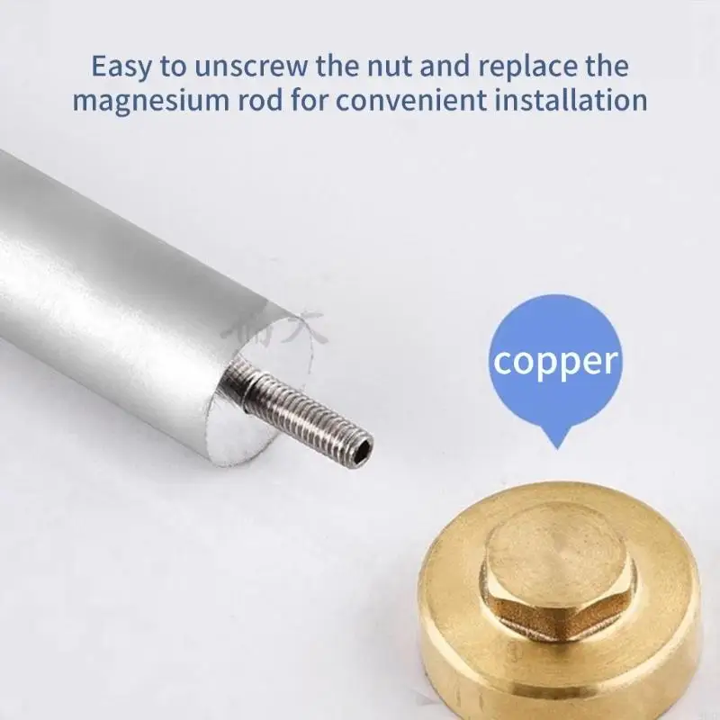 Anode Rod 16x200mm Water Heater Suitable for Preventing Scale Buildup in Electric Water Heaters