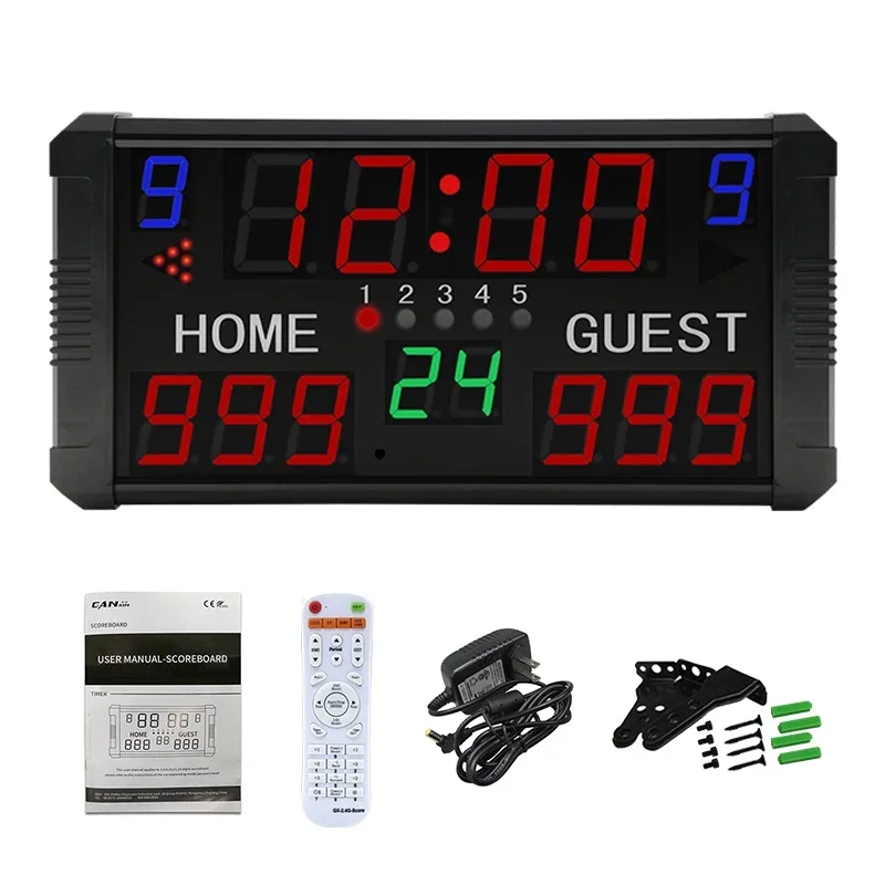 

High-quality Products Gymnastics Electronic Portable Led Number Display Scoreboard Multisport Digital Basketball