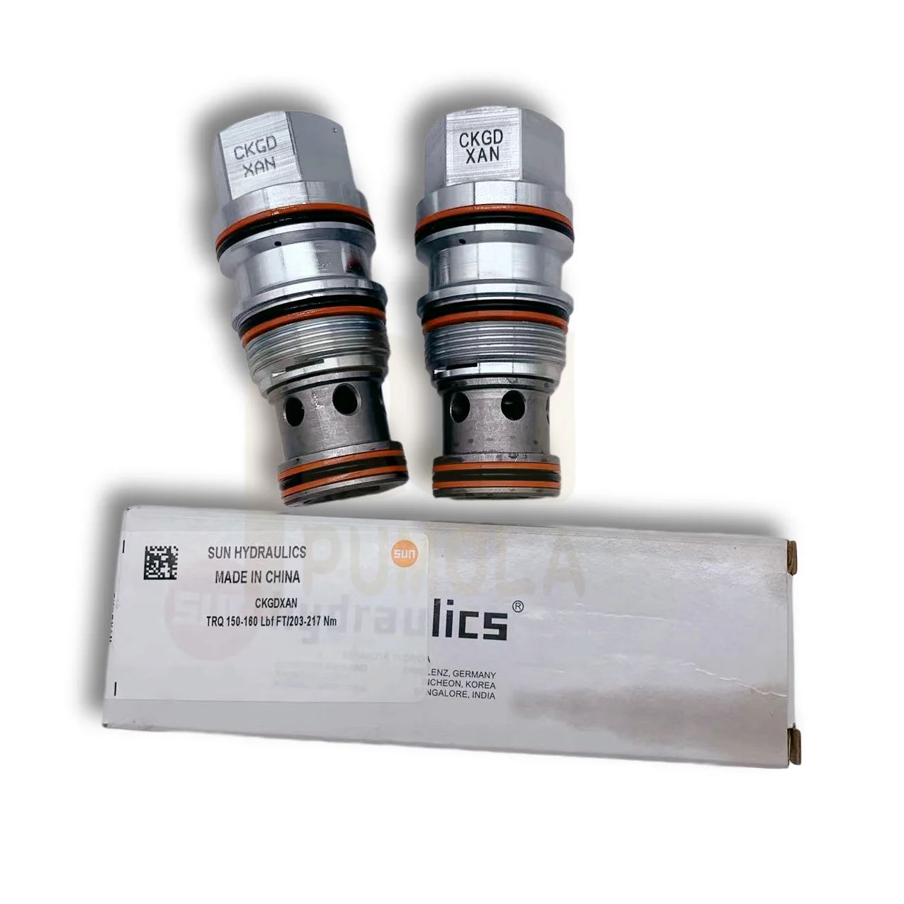 Sun Hydraulics CKGD-XAN Sun Valve Catridges Pilot-operated Balanced Piston Pressure Control Relief Valve - view 4