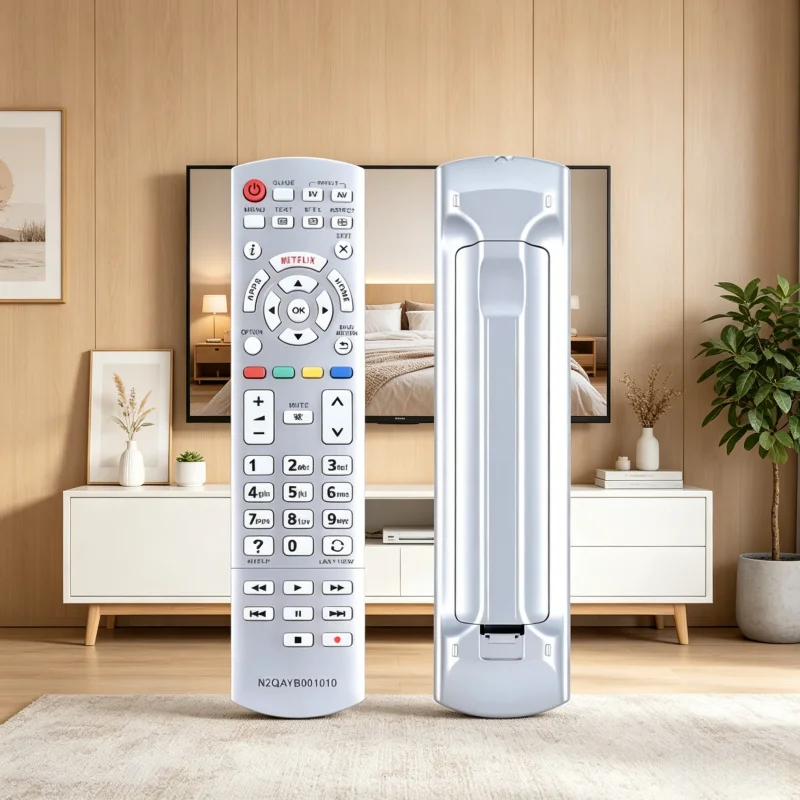 Replacement TV Remote Control N2QAYB001010 for Panasonic, Works with N2QAYB000842 N2QAYB000840 N2QAYB001011