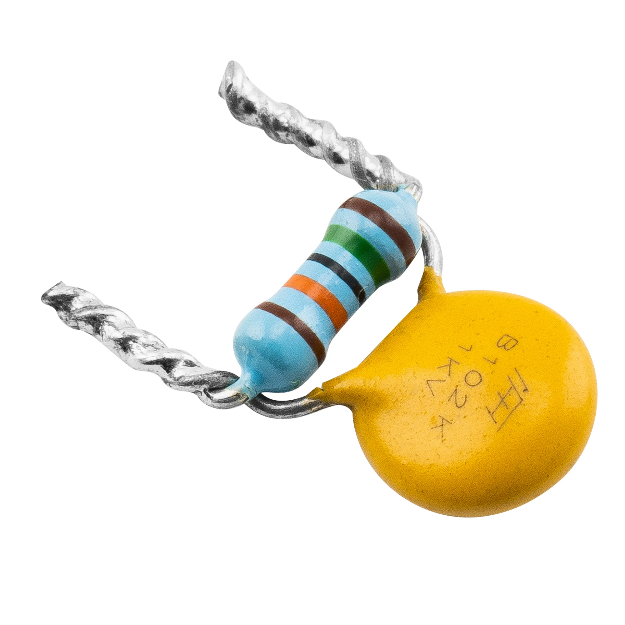 Musiclily Pro Treble Bleed Mod with Ceramic Capacitor and Precision Resistor for Electric Guitar Bass .001uF+150K view 4
