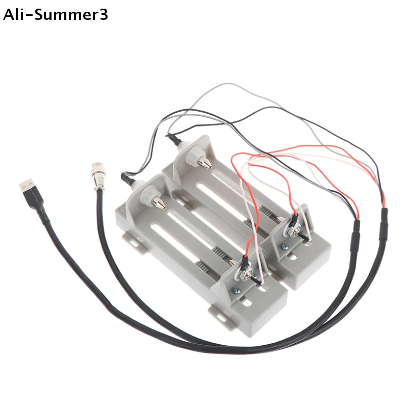 حامل اختبار البطارية الأسطواني متوافق مع 18650 26650 32650 YR1030 USB/YR1035 ملحقات قابس الطيران