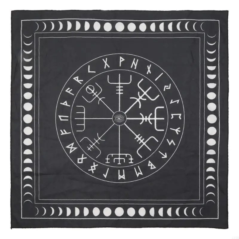 Square Flannel Tarot Altar Cloth Card Board Game Astrology Oracles Card Pad Table Covers Card Mat Divination Tablecloth 