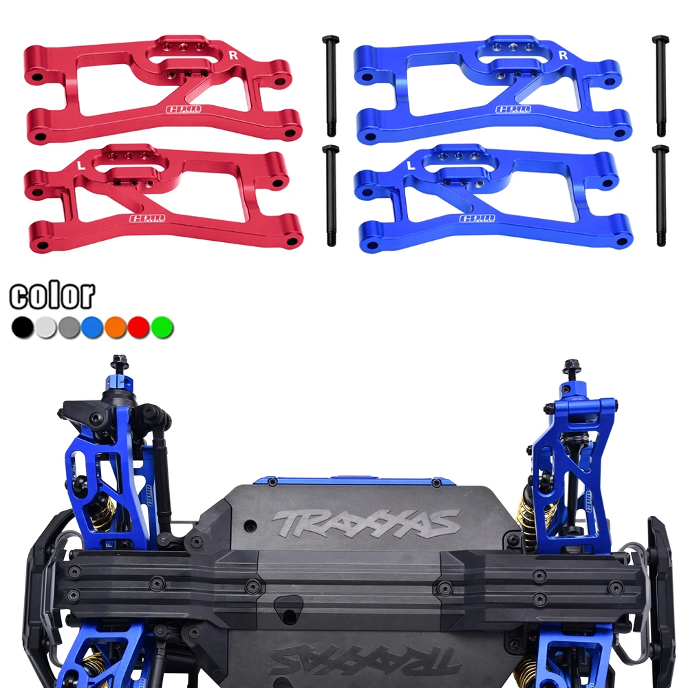 

GPM Metal 7075 Aluminum Alloy Rear Lower Suspension Arms 10730 for TRAXXAS Mini Maxx Monster Truck 107154-1 RC Car Upgrade Parts