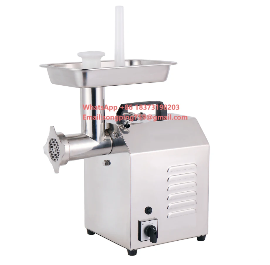 

Durable 12" Stainless Steel Commercial Meat Grinder for Efficient Food Processing