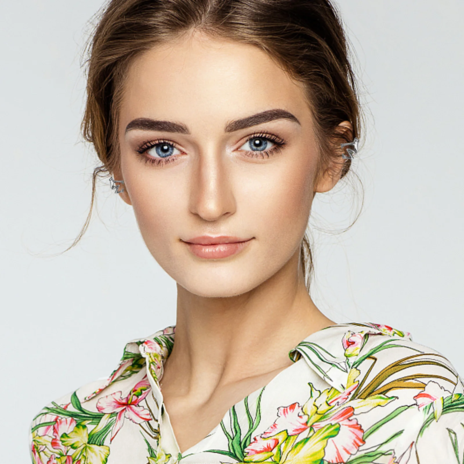 

Thai Ear Clips Non Pierced Sterling Girl Buckles Trendy Ear Studs Jewelry Accessories for Women Parties Travel Gifts