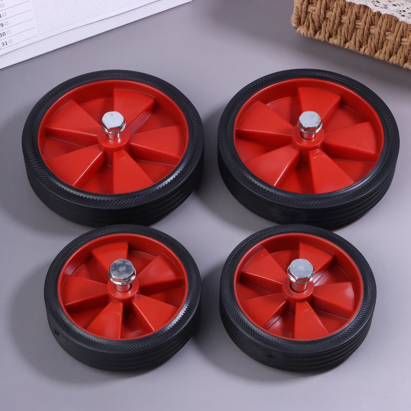 2Pcs Wheel Replacement Air Compressor 5/6 Inch Air Compressor Accessories Caster Wheels With Screws For Air Pumps Power Tool