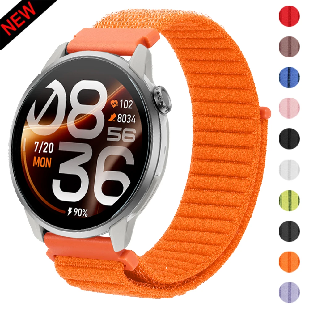 20mm 22mm Replacement WatchBand Nylon Braided Strap For COROS PACE 4 Pro/PACE 3 2/APEX 4 42mm/APEX 46mm/APEX 2 Pro Bracelet Belt