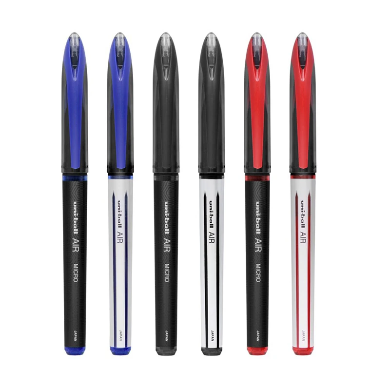 3/6 Stück Japan Uniball Gelstift AIR Straight Liquid Signature Pen UBA-188 Schwarz Technologie 0,5/0,7 mm Kostenloses Schreiben Schulbedarf – Detail 7