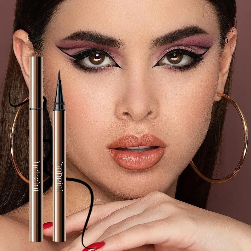 Nuovo Eyeliner liquido Waterproof Long-lasting Fast Dry Eyeliner nero Ultra-fine Eye Make-up per cosmetici da donna O2e1