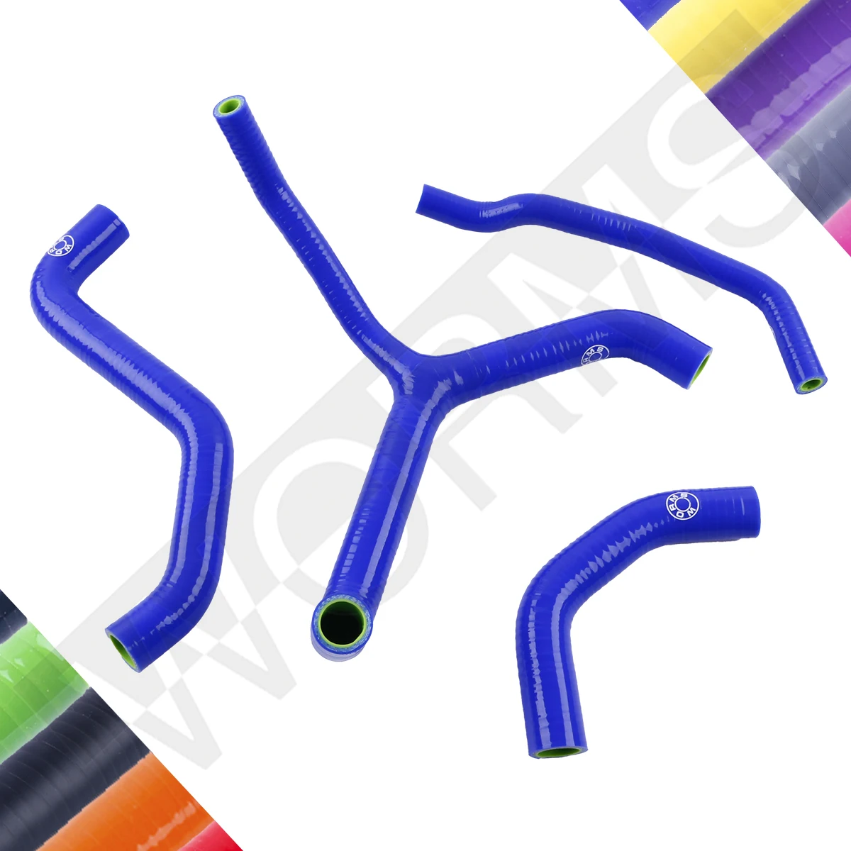 

For 2016-2020 Kawasaki Ninja ZX10R Silicone Radiator Coolant Hose Kit 2017 2018 2019