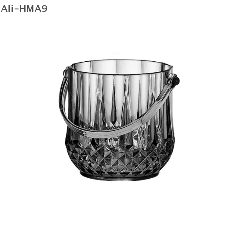 

Transparent Wine Ice Cooler For Party Home Whisky Ice Bucket Ice Champagne Bucket Thermal Beer Bucket Bar Accessories