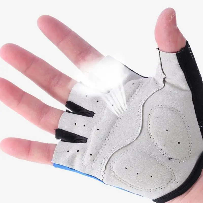 

R6FE 2pcs Fitness Sport Training Gloves Men Cycling Gloves Women Windproofed Mittens