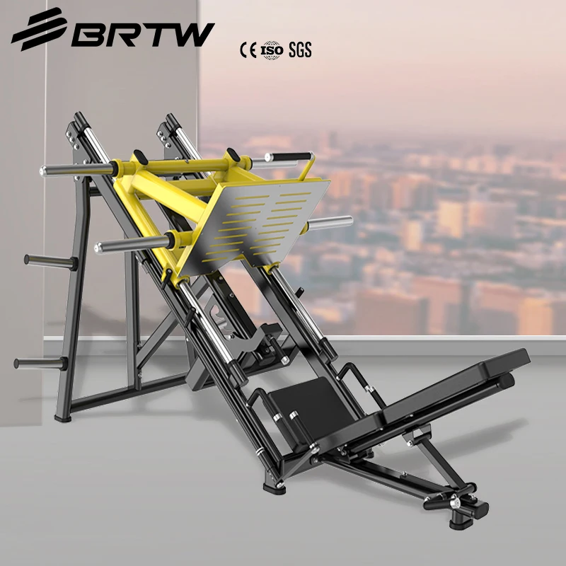 

Commercial Gym Equipment Hack Squat 45 Degree Plate Loaded Leg Press Machine
