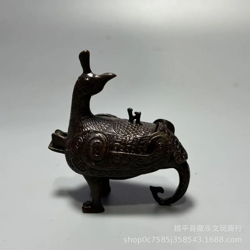 Vintage migratory bird bronze ornaments, home gifts, crafts, decorative items for collections and museum decoration